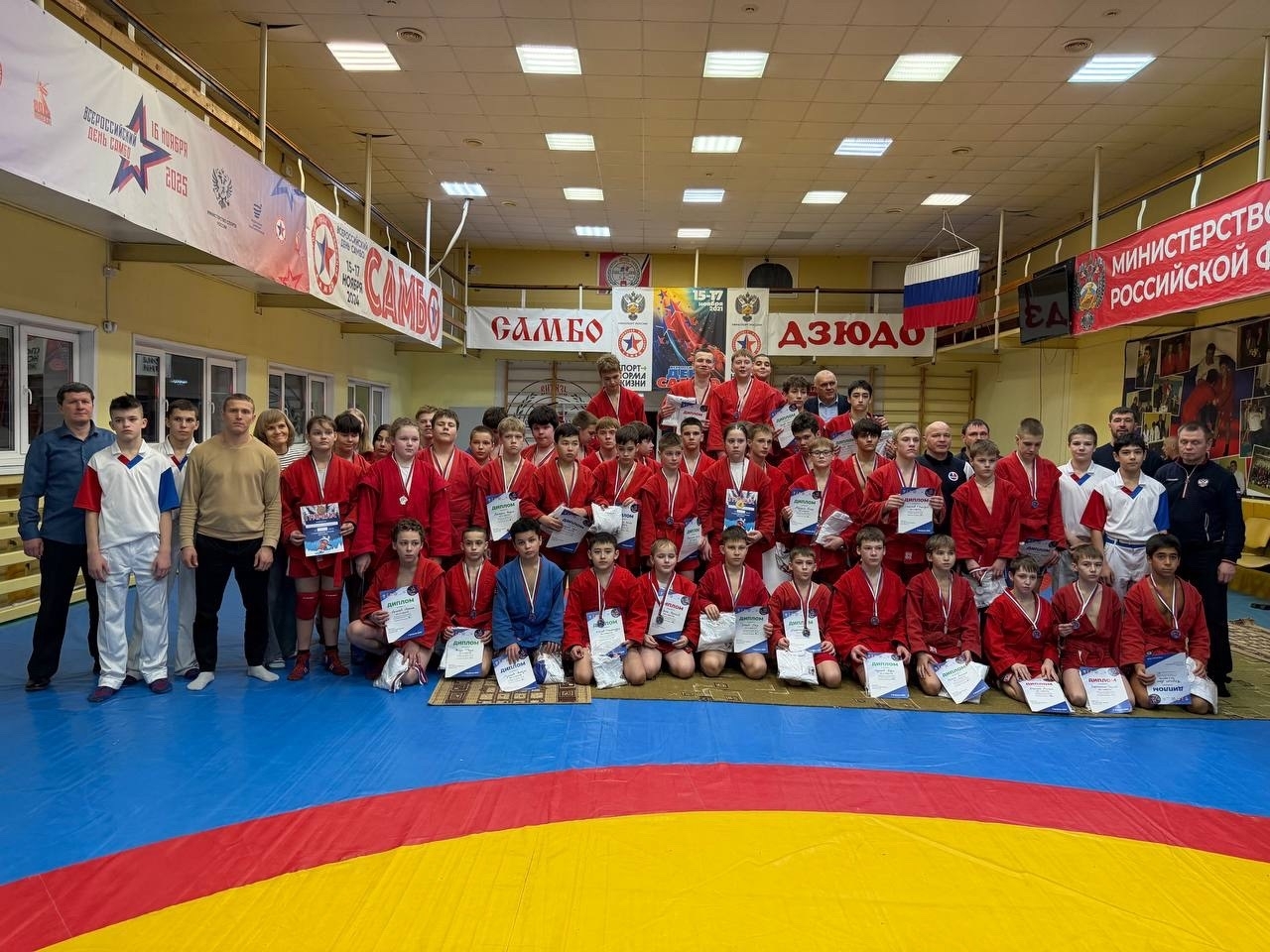 Первенство г. Перми по самбо среди юношей 12-14 лет